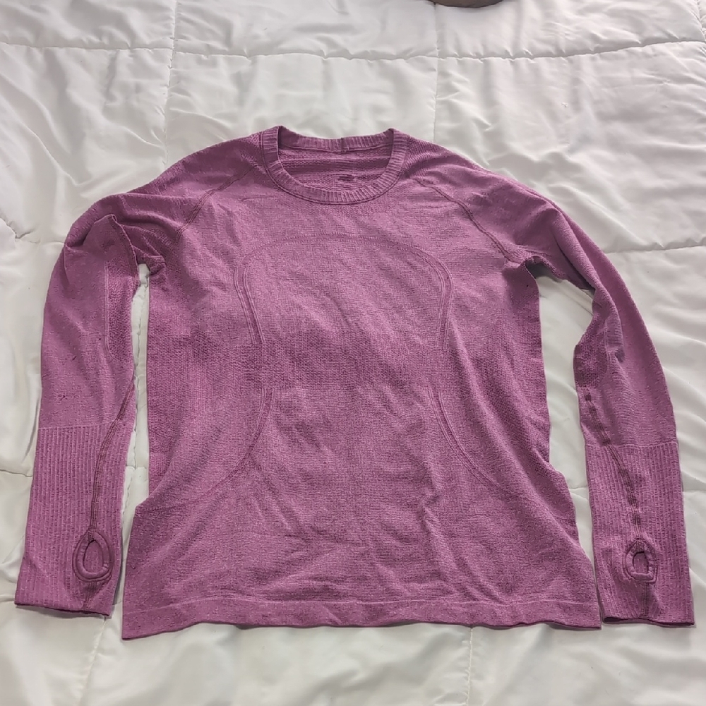 lululemon athletica Purple Long Sleeve Top